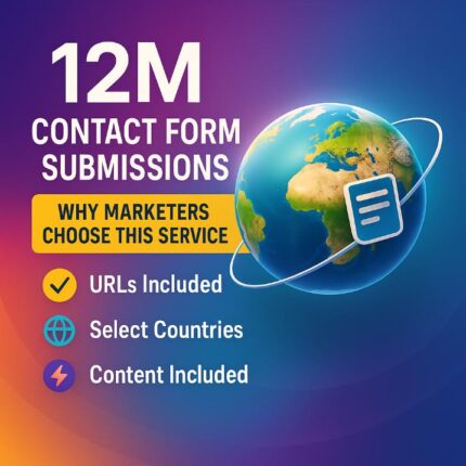 12 million contact form messages