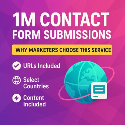 1 million contact form submissions