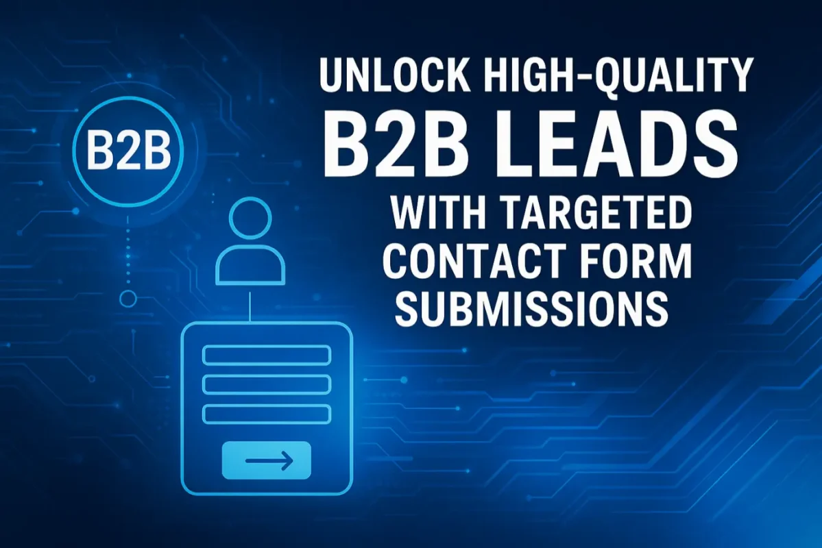 contact form marketing leads