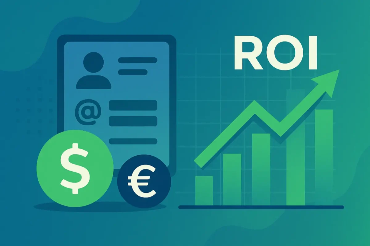 cost per lead of contact form submissions