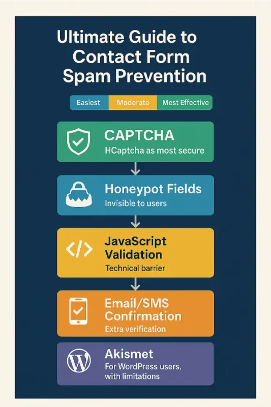 how to prevent contact form spam